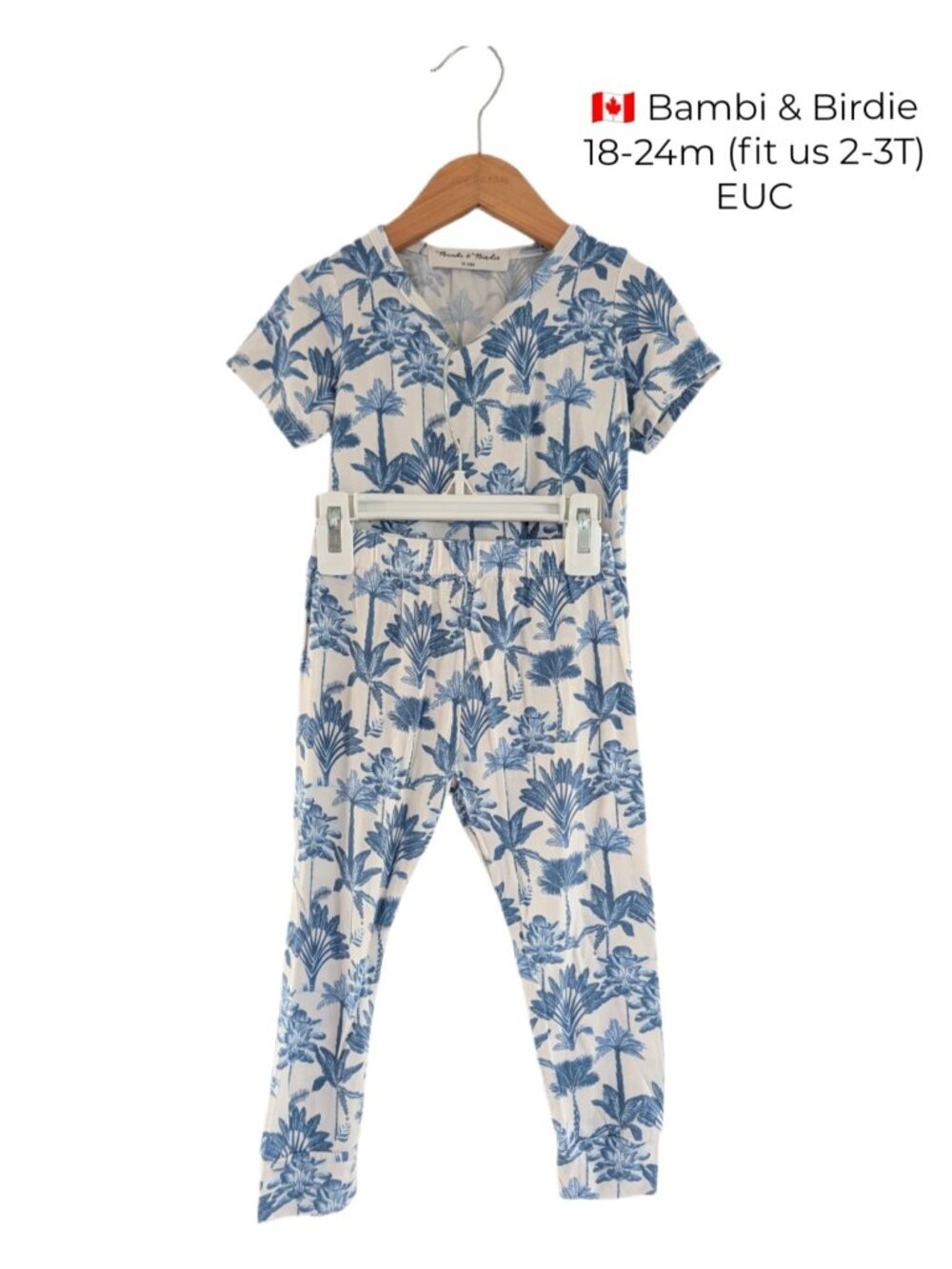 Bambi & Birdie Tee Pant Set 18M 24M 2T 3T Baby Clothing Small Shop